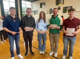 DOWN HIGH SCHOOL STUDENTS RECEIVE OUTSTANDING AS AND A-LEVEL RESULTS